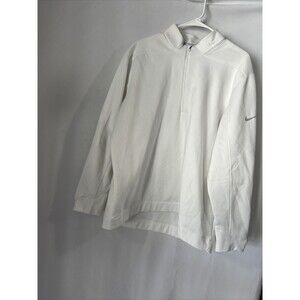 AR2600-100 Men's Nike Golf Therma Repel Half Zip Pullover White Size XL